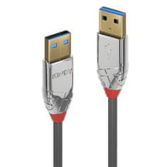 Lindy Kábel USB 3.0 A-A M/M 2m, Super Speed, Cromo Line