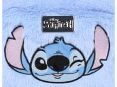 Disney DISNEY Stitch Kozmetická taštička z kožušiny, s uzatváracím zipsom 18x13 cm 