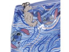 Disney Kozmetická taštička DISNEY Stitch z PVC, s uzatváracím zipsom 30x20 cm 