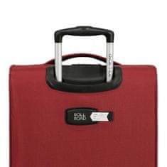 Jada Toys Textilný cestovný kufor ROLL ROAD ROYCE Red / Červený, 55x40x20cm, 39L, 5019124 (small)