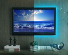 Kaxl LED RGB podsvietenie TV 4x50cm ZD4D