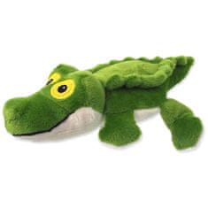 Dog Fantasy Hračka Dog Fantasy Silent Squeak krokodýl zelený 30cm