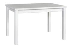 Veneti Rozkladací stôl do kuchyne 120x80 cm ARGYLE 5 - biely
