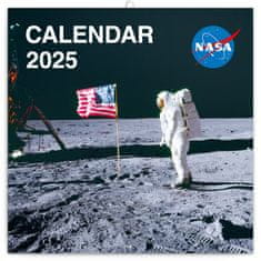 NASA NOTIQUE Poznámkový kalendár 2025, 30 x 30 cm
