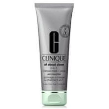 Clinique Clinique - All About Clean 2-in-1 Charcoal Mask + Scrub 100ml 