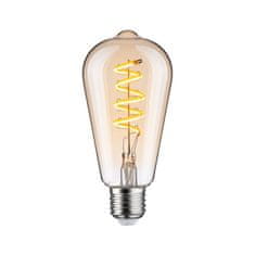 Paulmann PAULMANN Filament 230V Smart Home Zigbee 3.0 LED žiarovka ST64 E27 7,5W meniteľná biela stmievateľné zlatá 29157