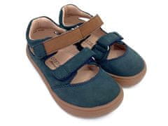 Detská barefoot vychádzková obuv Pady hnedá (Veľkosť 24)