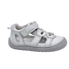 Detská barefoot vychádzková obuv Kendy biela (Veľkosť 22)