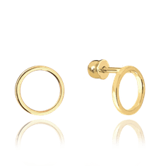 MINET Zlaté náušnice Au 585/1000 1,50g