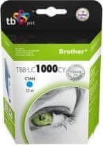 TB Group Ink. kazeta TB kompat. s Brother LC1000C 100% N