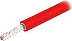 4DAVE GOOWEI Energy kabel pro zapojení solárních panelů měděný 1x 4mm2, červený