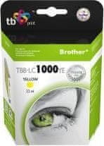 TB Group Ink. kazeta TB kompat. s Brother LC1000Y 100% N