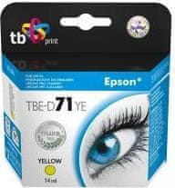 TB Group Ink. kazeta TB kompatibilní s Epson T0714 Yellow