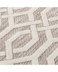 Flair Kusový koberec Piatto Mondo Natural kruh – na von aj na doma 160x160 (priemer) kruh