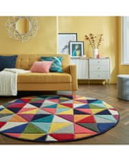 Flair Kusový koberec Spectrum Samba Multi kruh 160x160 (priemer) kruh