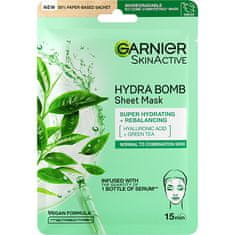 Garnier Superhydratační čistiaca pleťová maska so zeleným čajom Moisture + Fresh ness (Tissue Super Hydratin