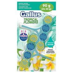 Gallus wc blok 2x45g Tropical Flowers