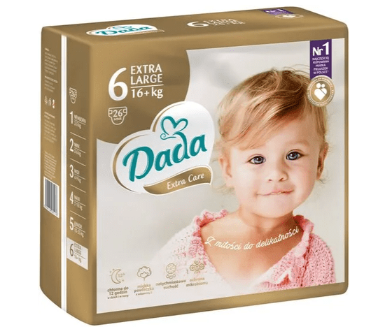 Dada Extra Care, veľ.: 6, 16+ kg, 26ks