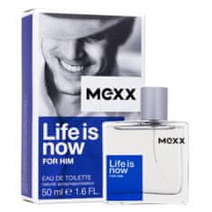 Mexx EDT 50 ml For Men Life Is Now