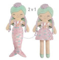 DeCuevas DECUEVAS 20041 Plyšová bábika 2in1 Ocean Fantasy - 36 cm s kolískou