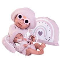 Rappa Antonio Juan - PIPA - realistická bábika bábätko s celovinylovým telom - 42 cm