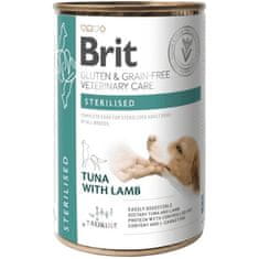 Brit Veterinary Diets Dog konz. Gluten&Grain free Sterilised 400 g