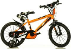 Dino bikes Dětské kolo 16" 416U26R88 - oranžový