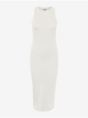Vero Moda Biele dámske púzdrové basic šaty AWARE by VERO MODA Lavender L