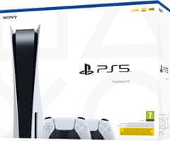 SONY PlayStation 5 (verze slim) + 2x Dualsansa Wireless Controller