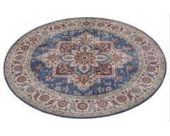 NOURISTAN Kusový koberec Asmar 104001 Jeans / Blue kruh 160x160 (priemer) kruh