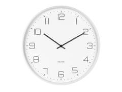 Karlsson Dizajnové nástenné hodiny 5751WH, 40cm