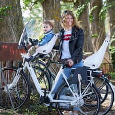Urban Iki Zadná sedačka na bicykel s adaptérom a nosičom na sedlovku SET (Shinju Biela/Kinako Béžová)