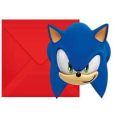 Procos Pozvánky Sonic 6ks