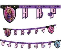 Procos Banner Happy Birthday Monster High 230cm