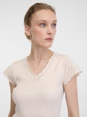 Orsay Svetloružové dámske tričko s krátkym rukávom S