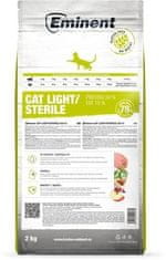 Eminent Prémiové krmivo pre mačky CAT sterile light 2kg