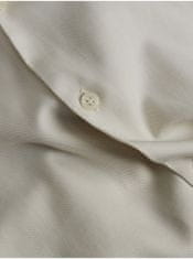 Jack&Jones Béžová pánska košeľa s krátkym rukávom Jack & Jones Aaron S