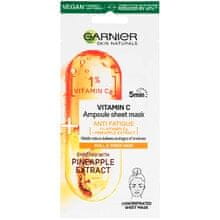 Garnier GARNIER - Skin Naturals Vitamin C Ampoule Sheet Mask - The power of ampoules in a textile mask with vitamin C and pineapple extract 15.0g 