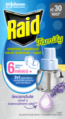 Raid Family tekutá náplň do el. odpařovače s vůní levandule
