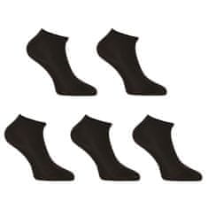 Nedeto 5PACK ponožky nízke čierne (5NDTPN1001) - veľkosť L