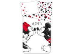 Jerry Fabrics Posteľné obliečky Minnie a Mickey Love