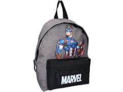 Vadobag Šedý ruksak Marvel Captain America