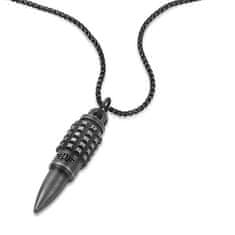 Police Originálny pánsky náhrdelník z ocele Bullet PEAGN0034104