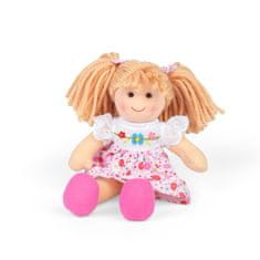 Bigjigs Toys Látková bábika Georgia - malá 25 cm