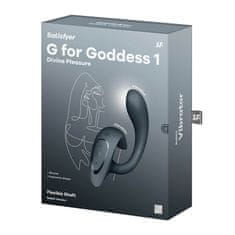 Satisfyer Satisfyer G for Goddess 1 (Grey), multi vibrátor pre bod G