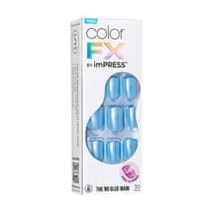 KISS Nalepovacie nechty ImPRESS Color FX - Meta 30 ks