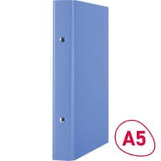 Donau 2-krúžkový šanón - A5, 2 cm, modrý