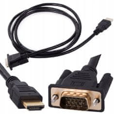 Verk  13144 Kábel VGA-HDMI 1,5 m
