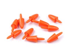 Nos / mrkva na zapichnutie 8x23 mm - oranžová (10 ks)