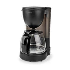 Nedis Kávovar | Filtrovaná káva | 1,25 l | 10 pohárov | Funkcia udržiavania tepla | čierna 
